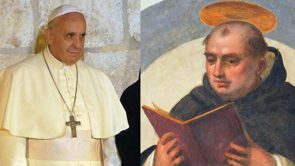 Pope Francis Launches Three Years of Celebrations in Honor of Saint Thomas Aquinas